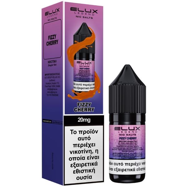 elux-fizzy-cherry-salt-20mg-10ml Fizzy Cherry Nic Salts 20mg 10ml - Elux - Image 1