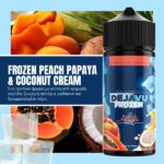 Frozen Peach, Papaya & Coconut Cream 20/120ml - Dejavu